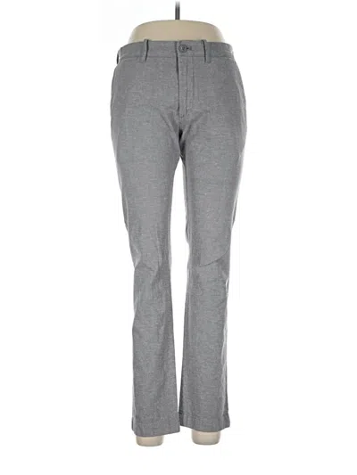 Pre-owned Jcrew Casual Pants In Gray