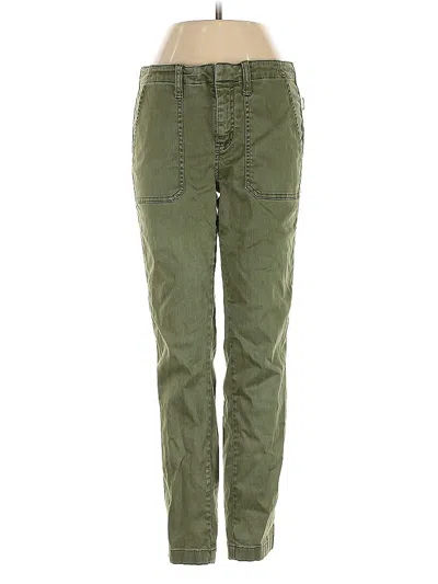 Pre-owned Jcrew Casual Pants In Green