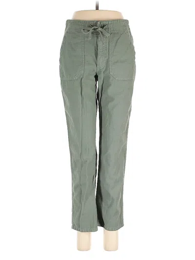 Pre-owned Jcrew Casual Pants In Green