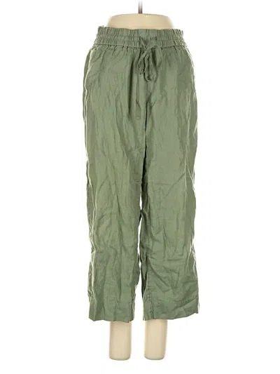 Pre-owned Jcrew Casual Pants In Green