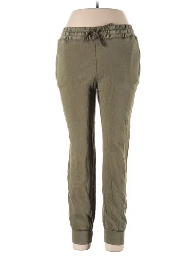 Pre-owned Jcrew Casual Pants In Green