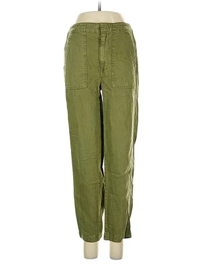 Pre-owned Jcrew Casual Pants In Green