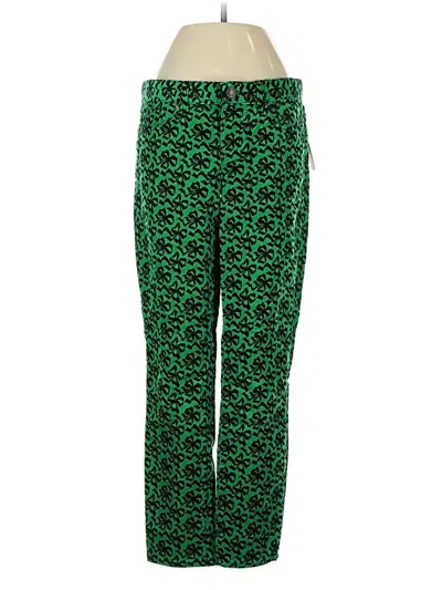 Pre-owned Jcrew Casual Pants In Green