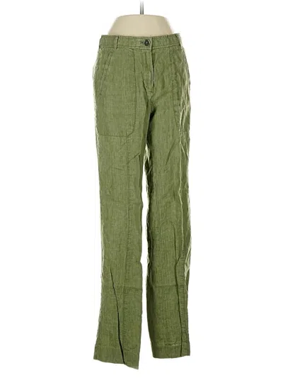 Pre-owned Jcrew Casual Pants In Green