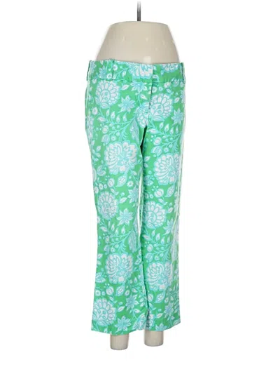 Pre-owned Jcrew Casual Pants In Green