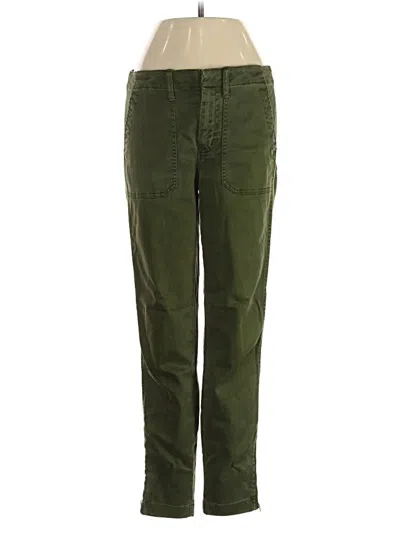Pre-owned Jcrew Casual Pants In Green