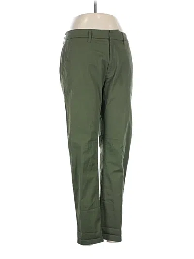 Pre-owned Jcrew Casual Pants In Green