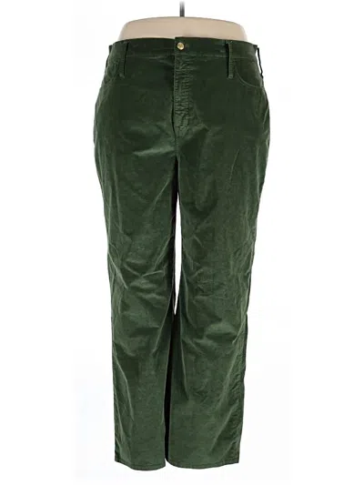 Pre-owned Jcrew Casual Pants In Green