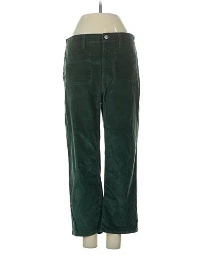 Pre-owned Jcrew Casual Pants In Green