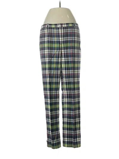 Pre-owned Jcrew Casual Pants In Green