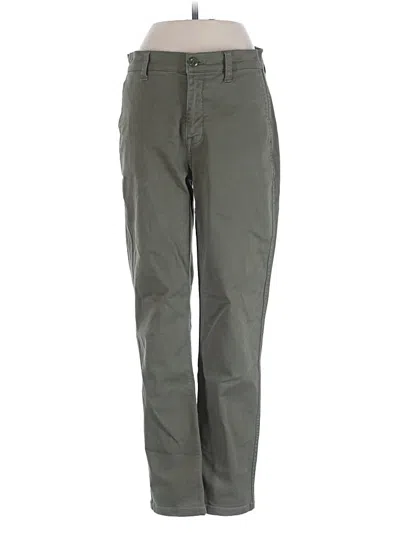 Pre-owned Jcrew Casual Pants In Green