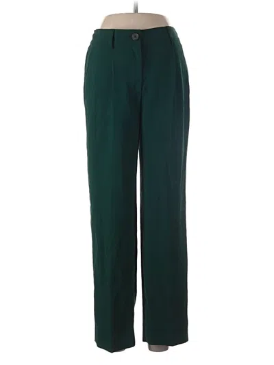 Pre-owned Jcrew Casual Pants In Green