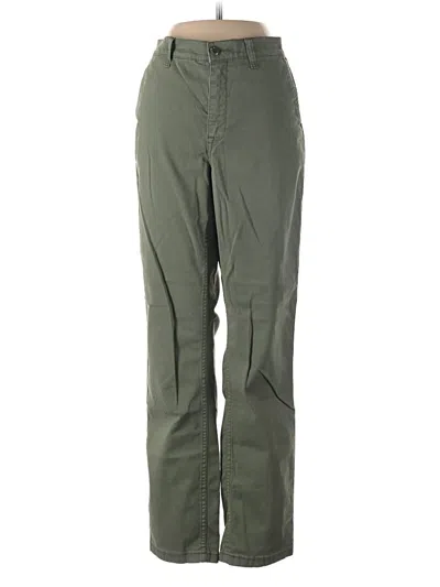 Pre-owned Jcrew Casual Pants In Green