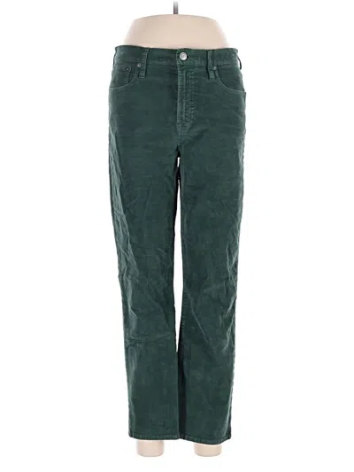 Pre-owned Jcrew Casual Pants In Green