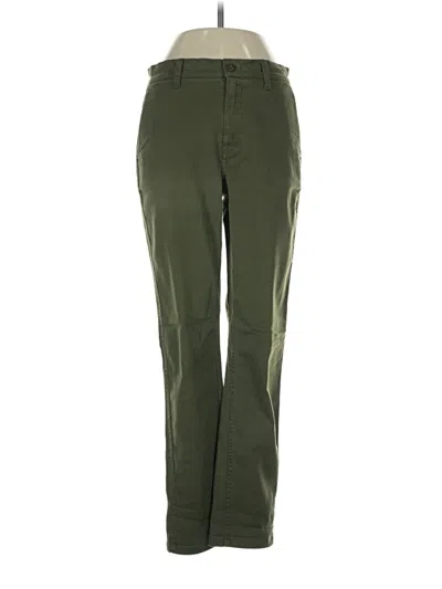 Pre-owned Jcrew Casual Pants In Green