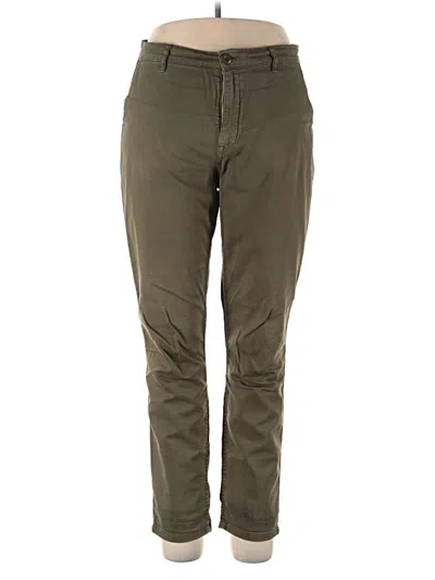 Pre-owned Jcrew Casual Pants In Green