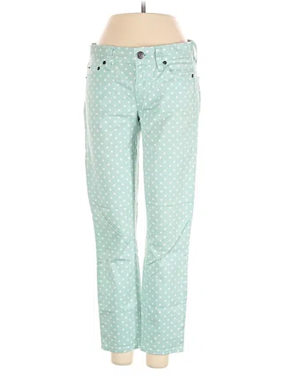 Pre-owned Jcrew Casual Pants In Green