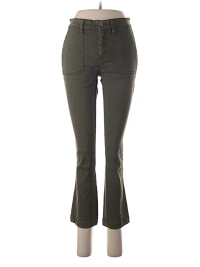 Pre-owned Jcrew Casual Pants In Green