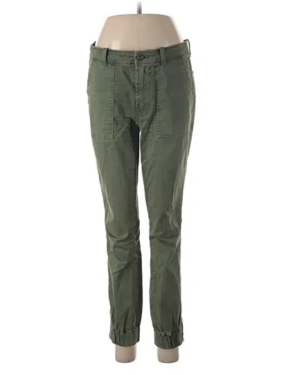 Pre-owned Jcrew Casual Pants In Green