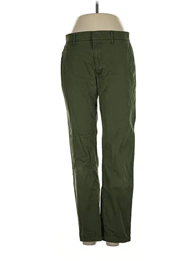 Pre-owned Jcrew Casual Pants In Green