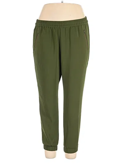Pre-owned Jcrew Casual Pants In Green