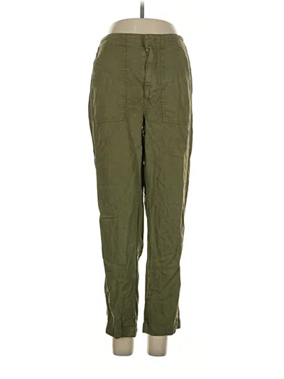Pre-owned Jcrew Casual Pants In Green