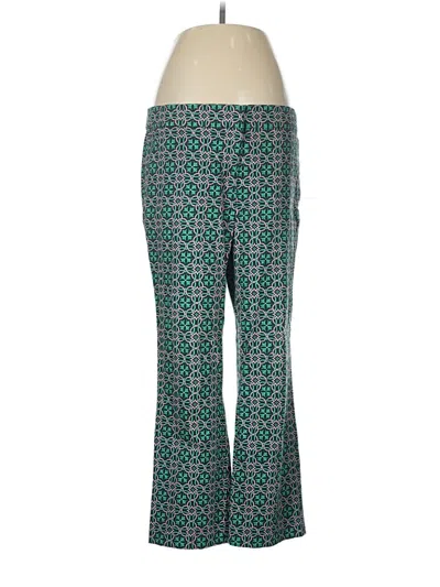 Pre-owned Jcrew Casual Pants In Green