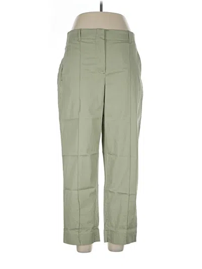 Pre-owned Jcrew Casual Pants In Green