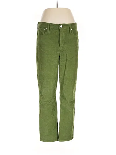 Pre-owned Jcrew Casual Pants In Green