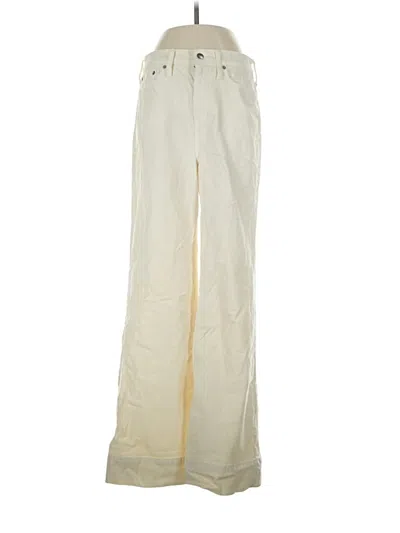 Pre-owned Jcrew Casual Pants In Ivory