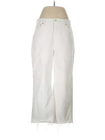Pre-owned Jcrew Casual Pants In Ivory