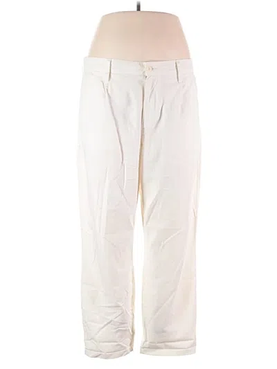 Pre-owned Jcrew Casual Pants In Ivory