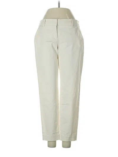 Pre-owned Jcrew Casual Pants In Ivory