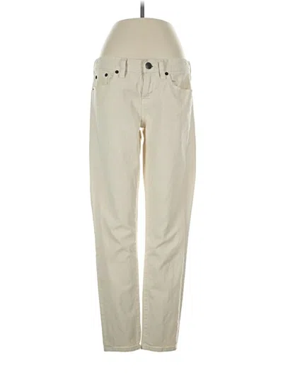 Pre-owned Jcrew Casual Pants In Ivory
