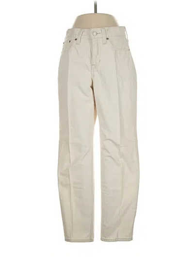 Pre-owned Jcrew Casual Pants In Ivory