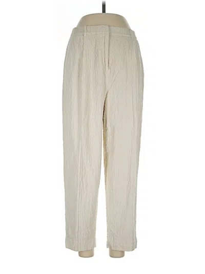 Pre-owned Jcrew Casual Pants In Ivory