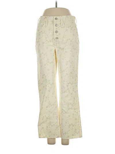 Pre-owned Jcrew Casual Pants In Ivory