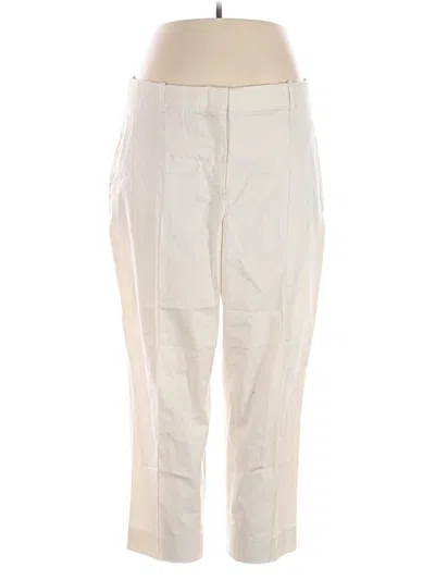 Pre-owned Jcrew Casual Pants In Ivory