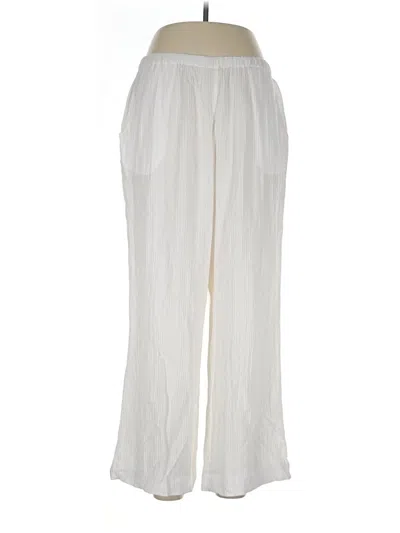 Pre-owned Jcrew Casual Pants In Ivory