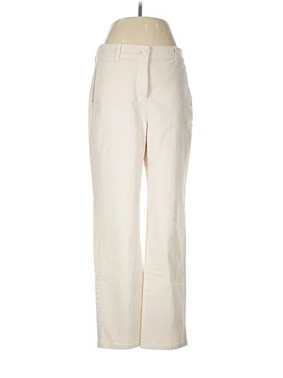Pre-owned Jcrew Casual Pants In Ivory