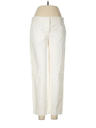 Pre-owned Jcrew Casual Pants In Ivory