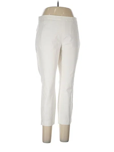 Pre-owned Jcrew Casual Pants In Ivory
