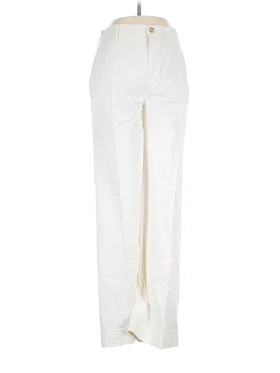 Pre-owned Jcrew Casual Pants In Ivory