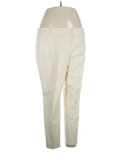 Pre-owned Jcrew Casual Pants In Ivory