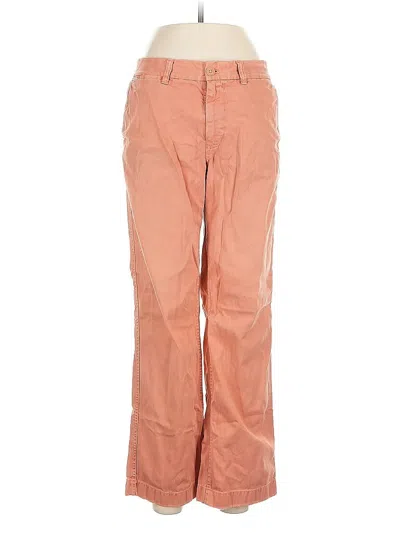 Pre-owned Jcrew Casual Pants In Orange