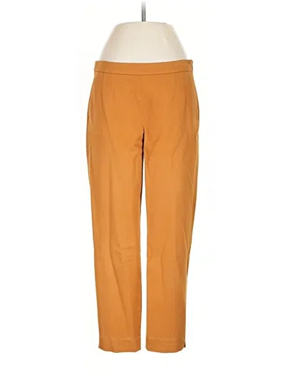 Pre-owned Jcrew Casual Pants In Orange