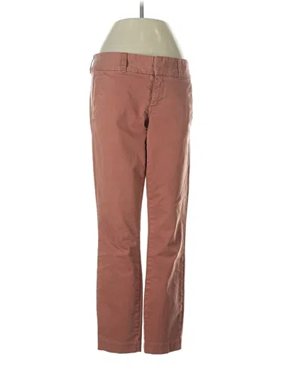 Pre-owned Jcrew Casual Pants In Orange