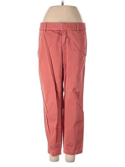 Pre-owned Jcrew Casual Pants In Pink