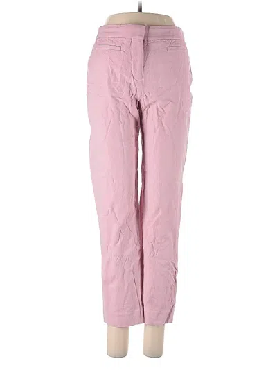 Pre-owned Jcrew Casual Pants In Pink