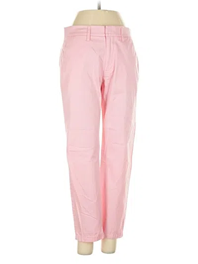 Pre-owned Jcrew Casual Pants In Pink